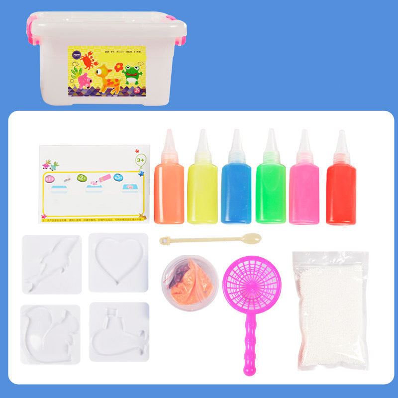 đŠMagiskt Vatten-ALF, Handgjort Aqua Gel Sinnesleksak Set för Barn