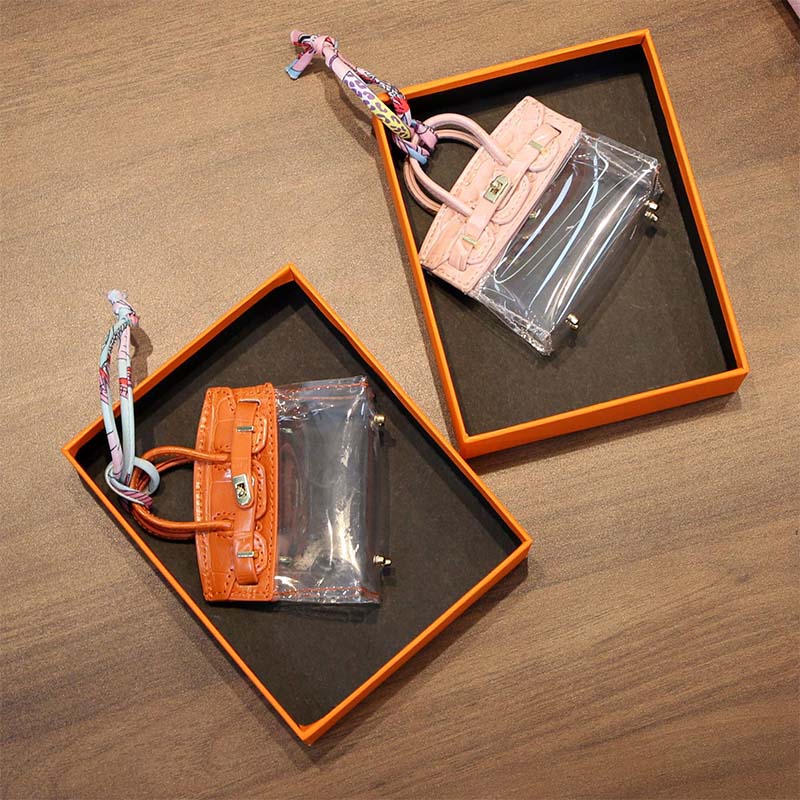 Trendy Mini Transparent Key Case