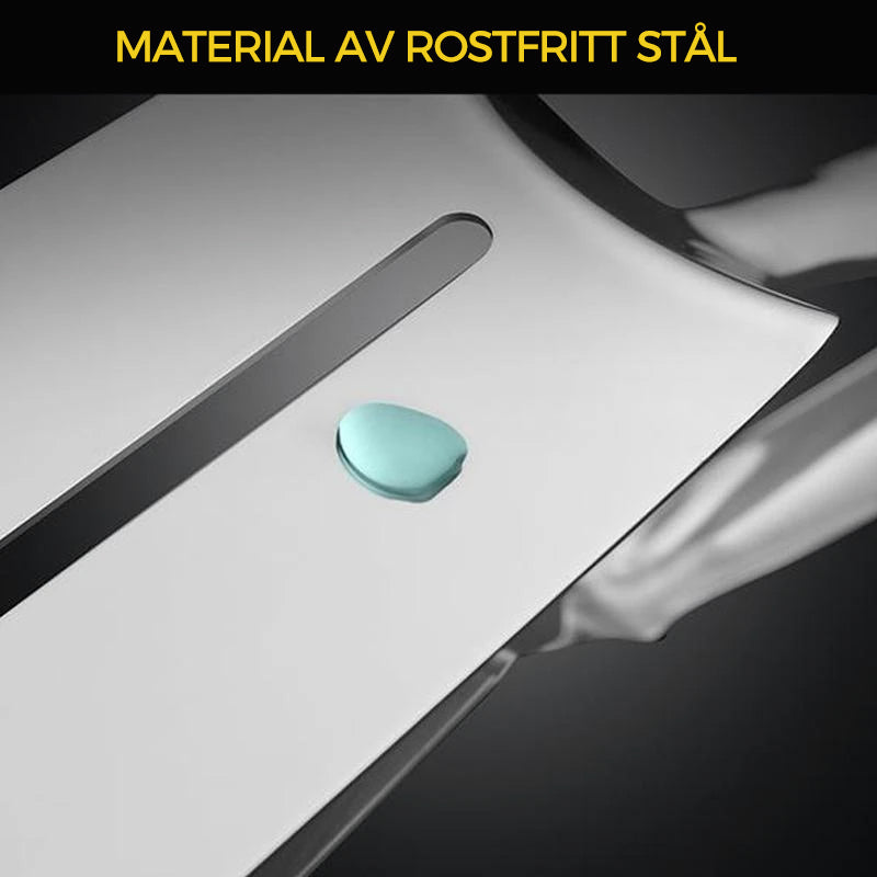 Dubbelsidig spadeklämma i rostfritt stål