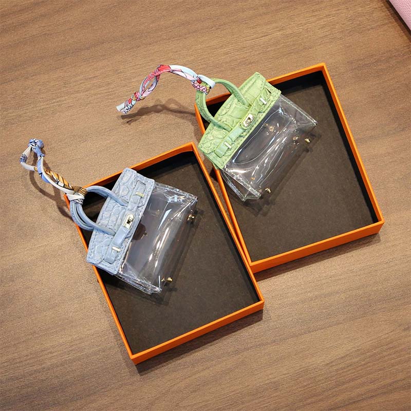 Trendy Mini Transparent Key Case