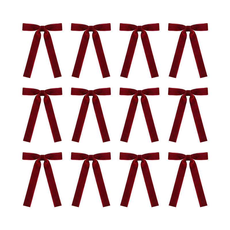 Christmas Tree Decoration Velvet Bows