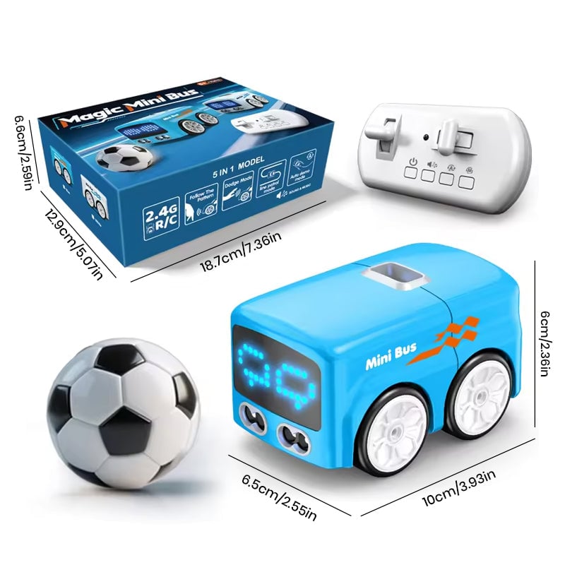 Mini Gesture-Sensing Smart Bus Toy