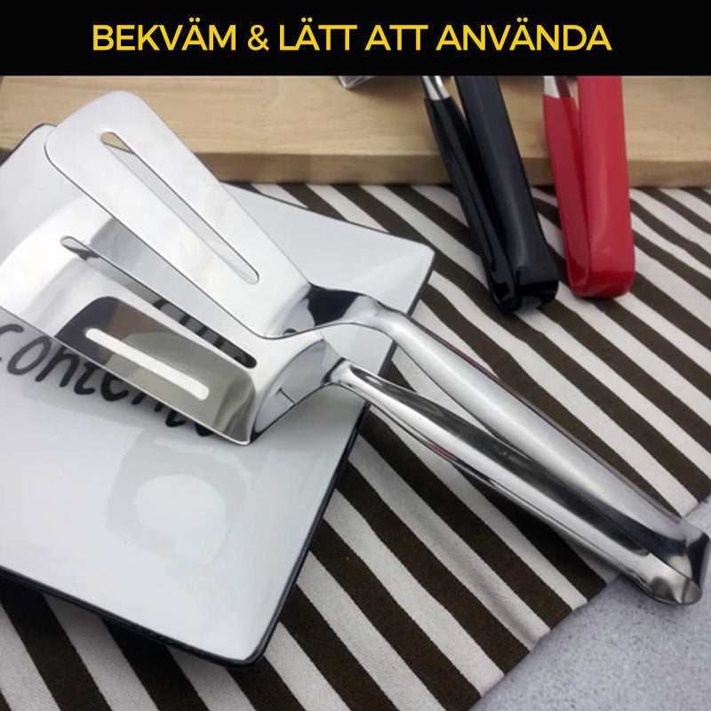 Dubbelsidig spadeklämma i rostfritt stål