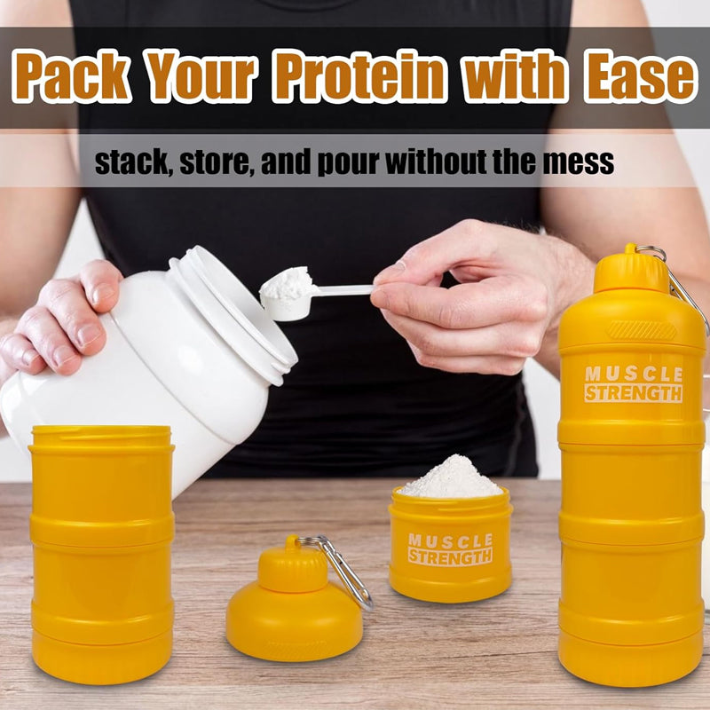 Portable Protein Powder Box