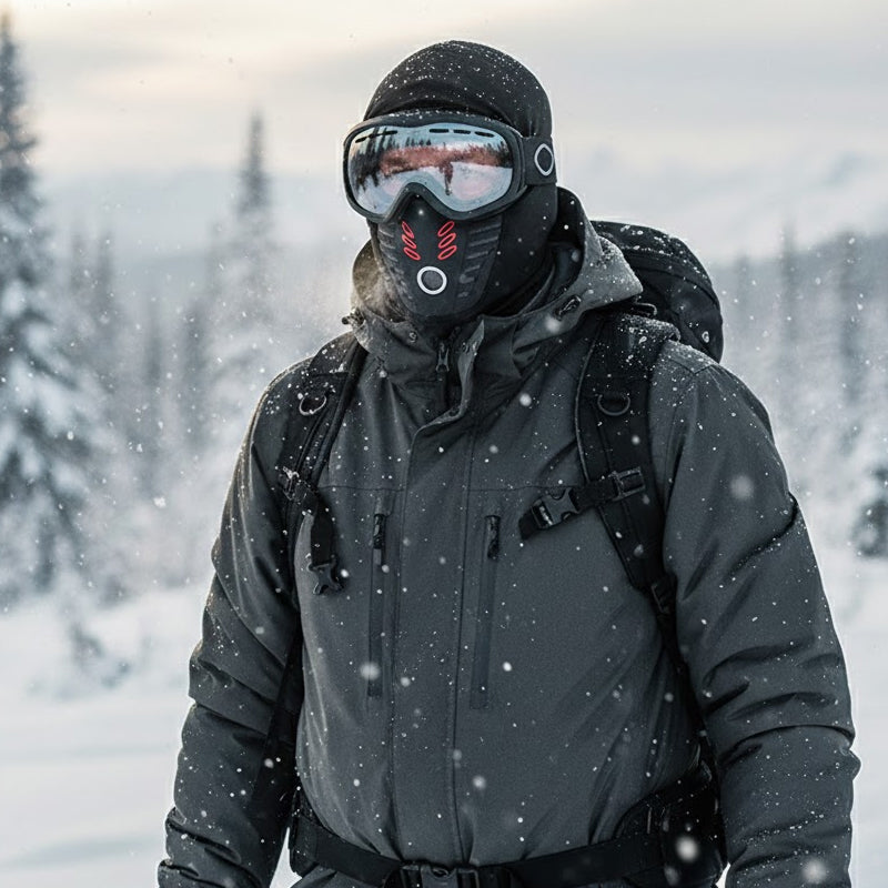 Winter Windproof Thermal Fleece Face Mask for Cycling & Outdoor Sports