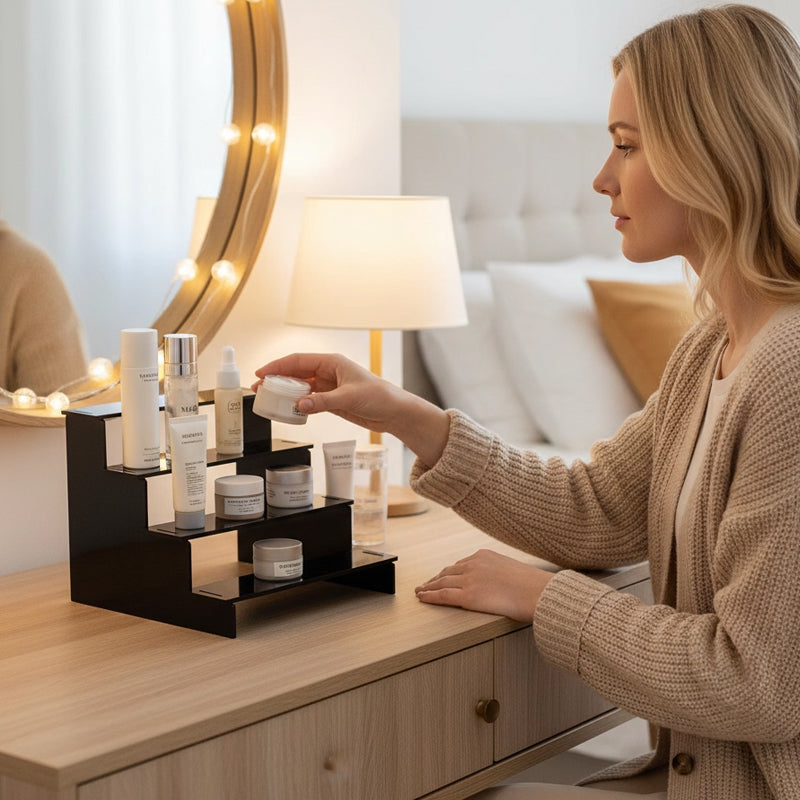 Perfume & Figurine Display Shelf