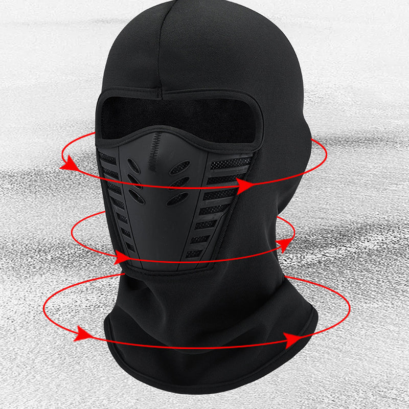 Winter Windproof Thermal Fleece Face Mask for Cycling & Outdoor Sports