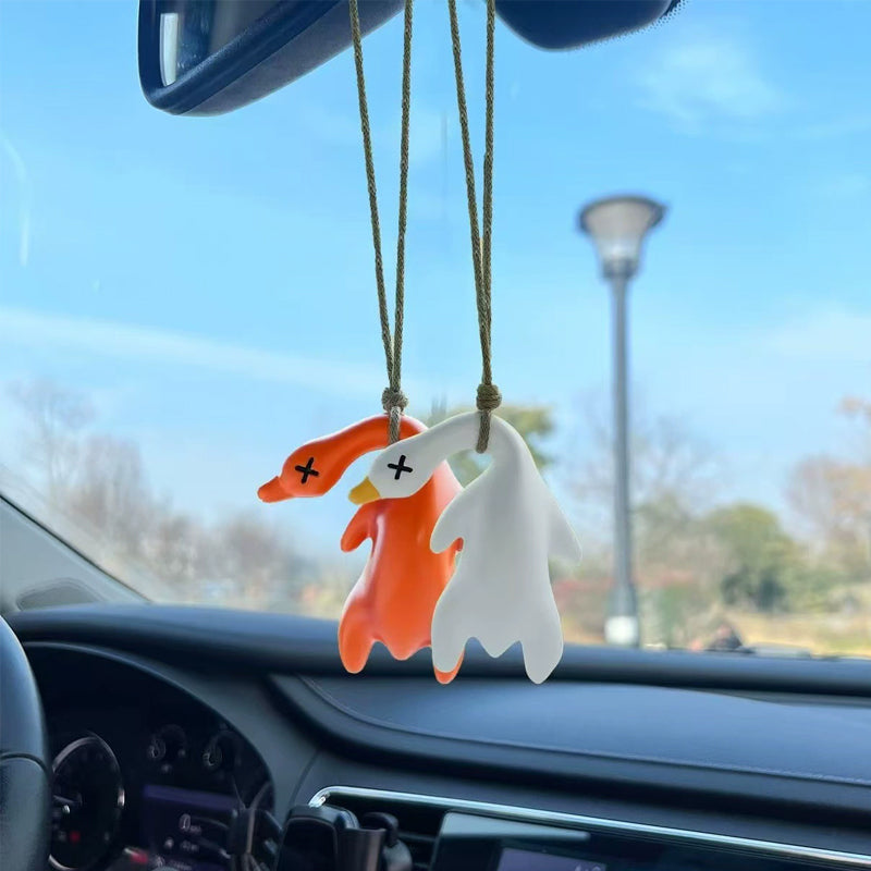 Color-Changing Roast Duck Car Pendant