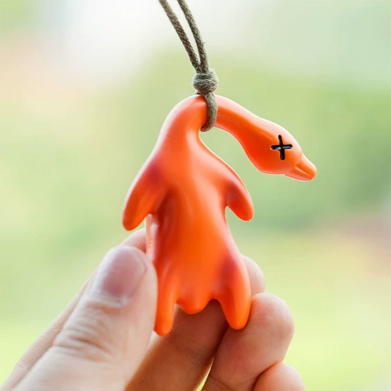 Color-Changing Roast Duck Car Pendant