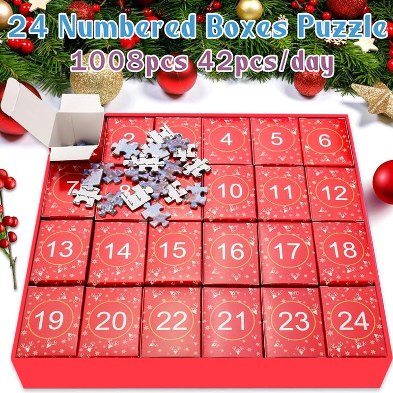 24 Days of Christmas Advent Countdown Calendar - 1008 pcs