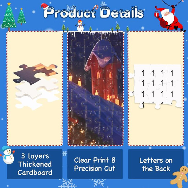 24 Days of Christmas Advent Countdown Calendar - 1008 pcs