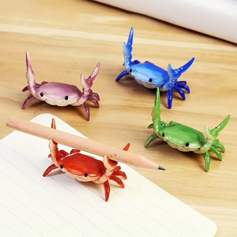Realistic Crab Shaped Pen Holder