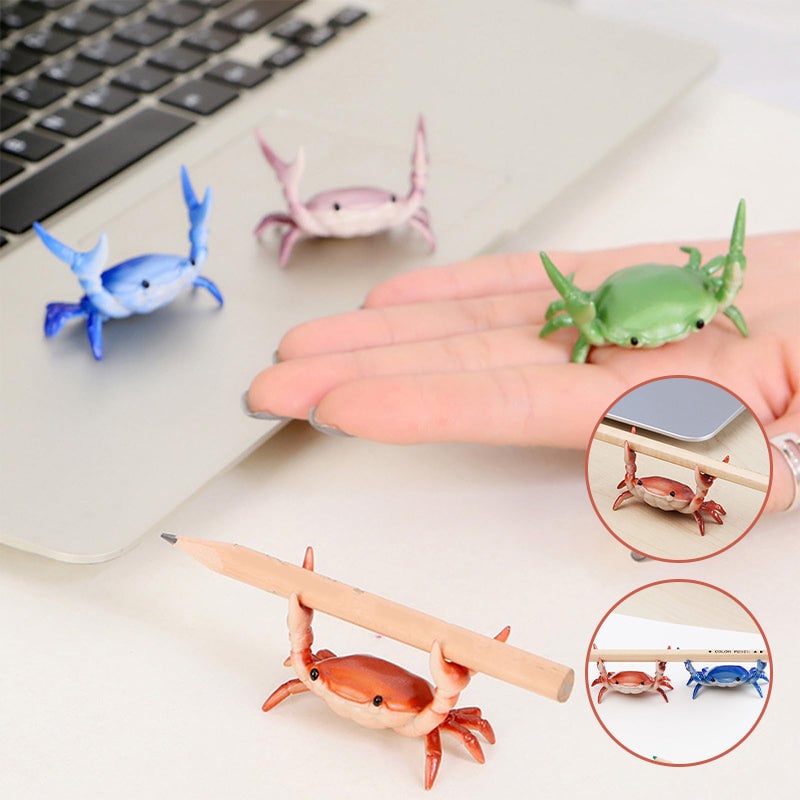 Realistic Crab Shaped Pen Holder