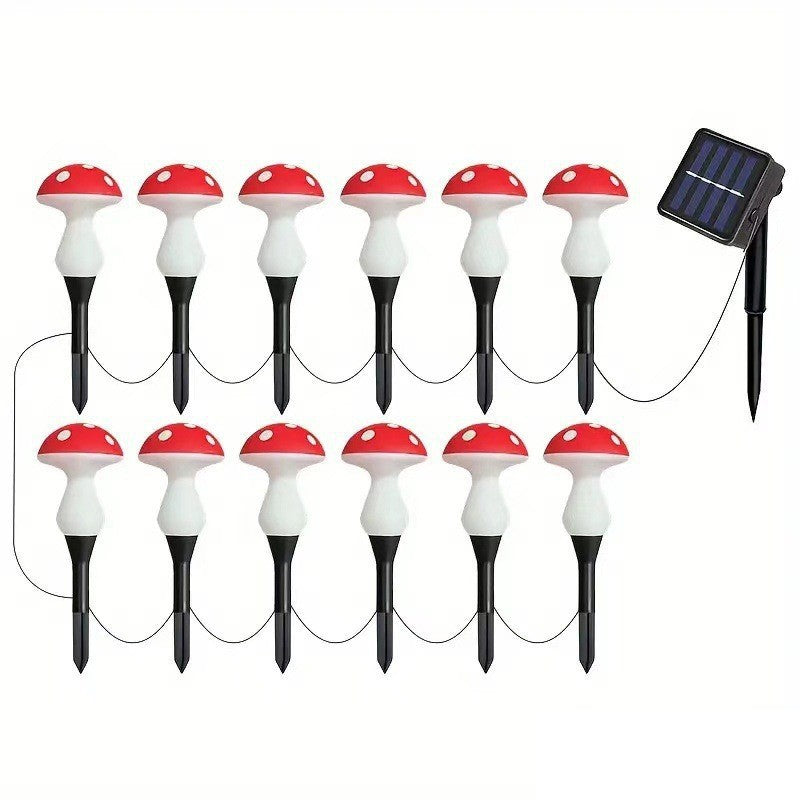 Solar Mushroom Garden Lights – Waterproof LED Outdoor Decor