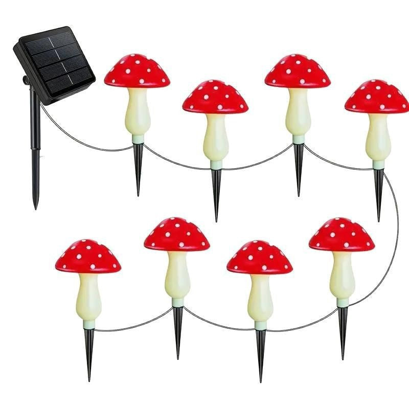 Solar Mushroom Garden Lights – Waterproof LED Outdoor Decor