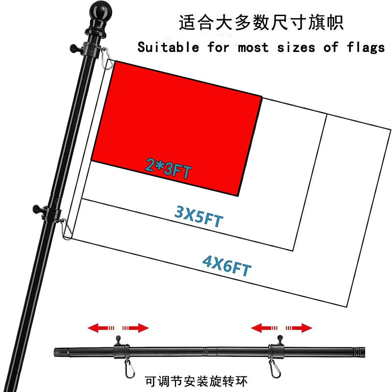 Wall- Mounted Flagpole