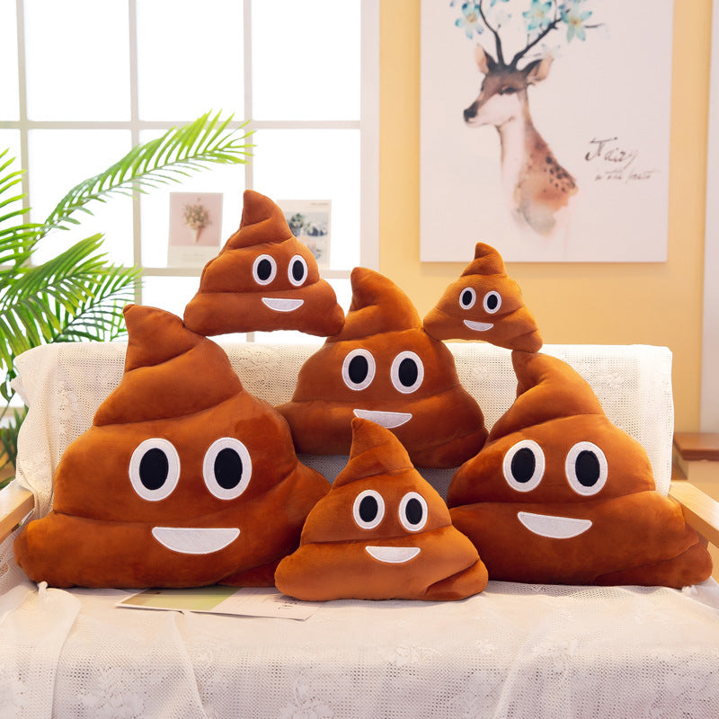 Smiling Poop Plush Toy