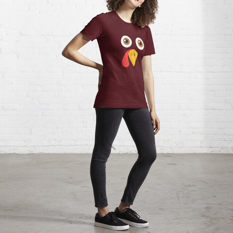 Quirky Turkey Graphic T-Shirt