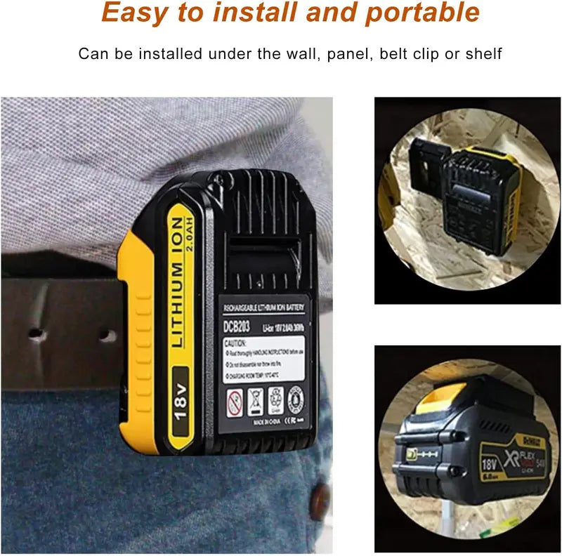 Battery Storage Base Holder for Power Tools