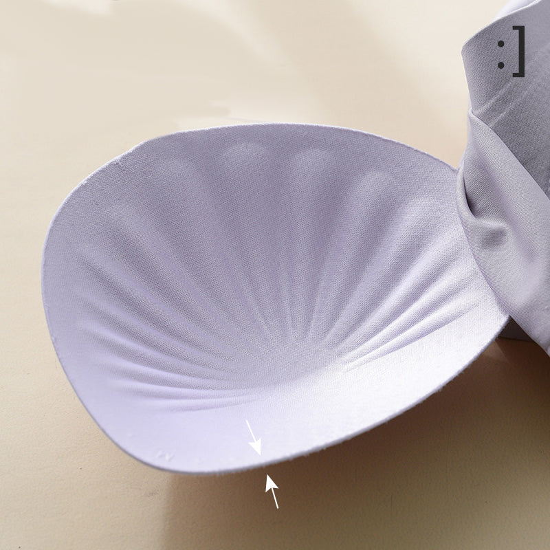 Sidotäckande och anti-slappande trådfri behå