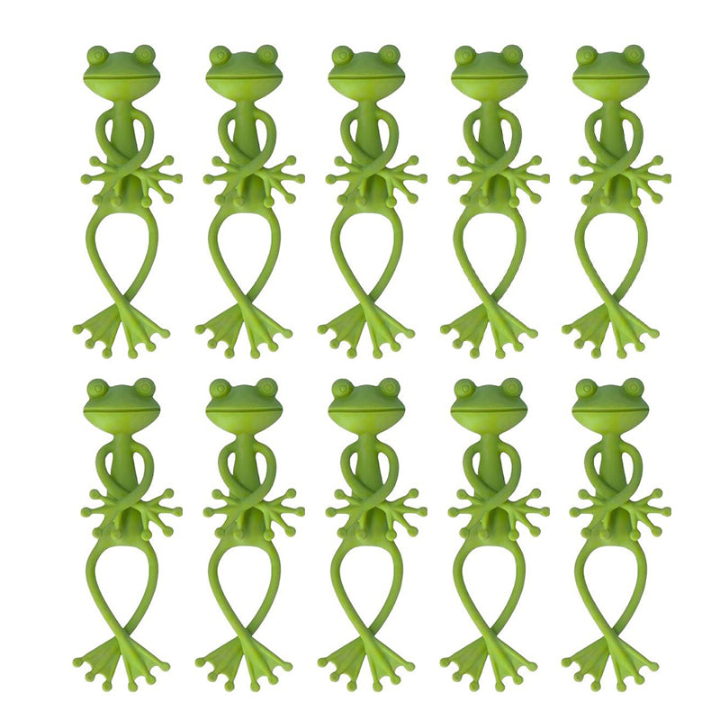 Multifunctional Bendable Frog Plant Ties & Organizers