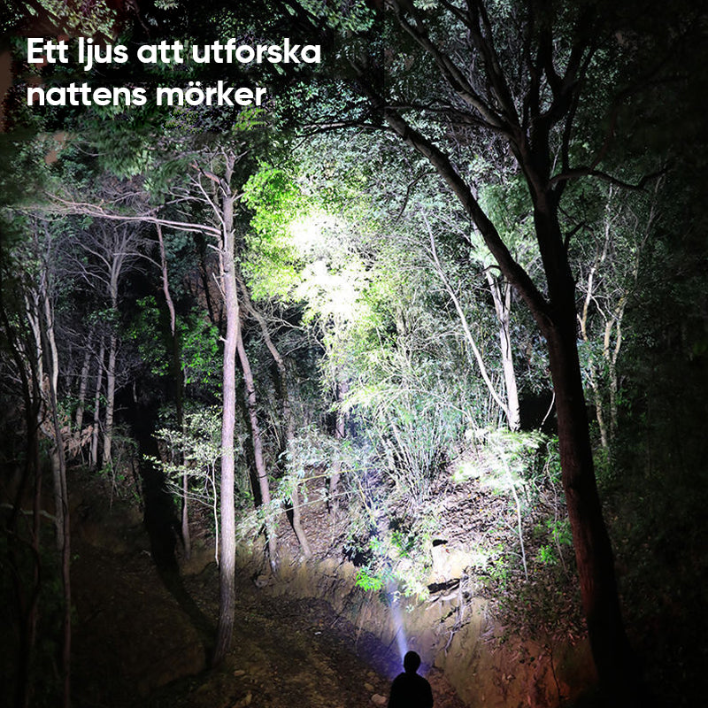 Specialstyrkor ljus ficklampa