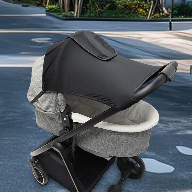 UV Protective Baby Stroller Sunshade with Top Opening