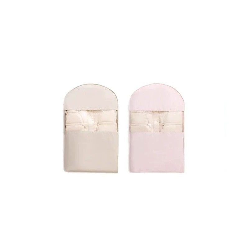 Space Saving Hanging Garment Bag with Self Compression Zipper