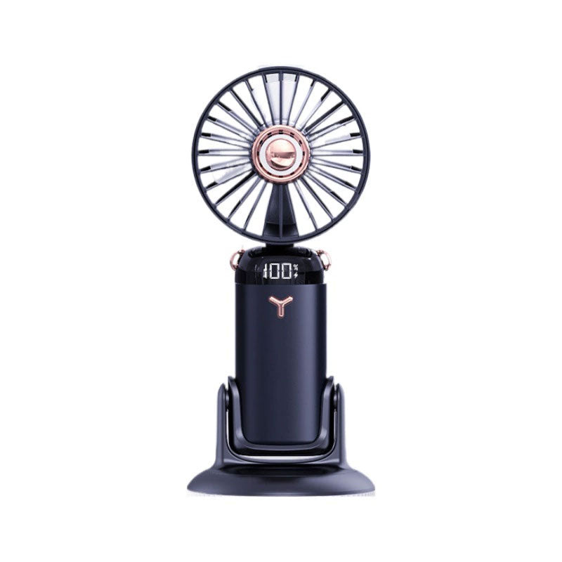 Portable Handheld Rechargeable Fan with Base