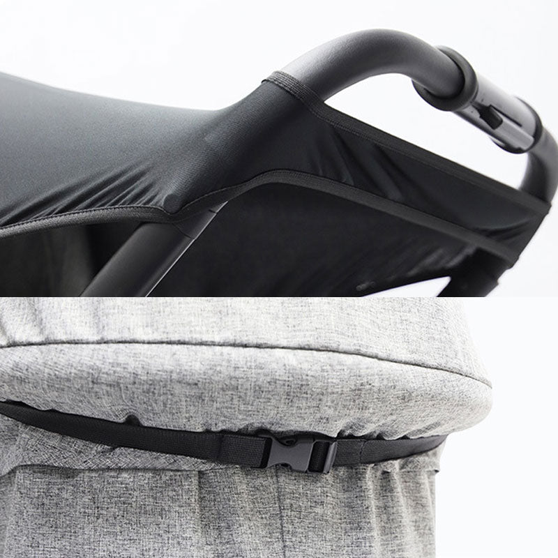 UV Protective Baby Stroller Sunshade with Top Opening