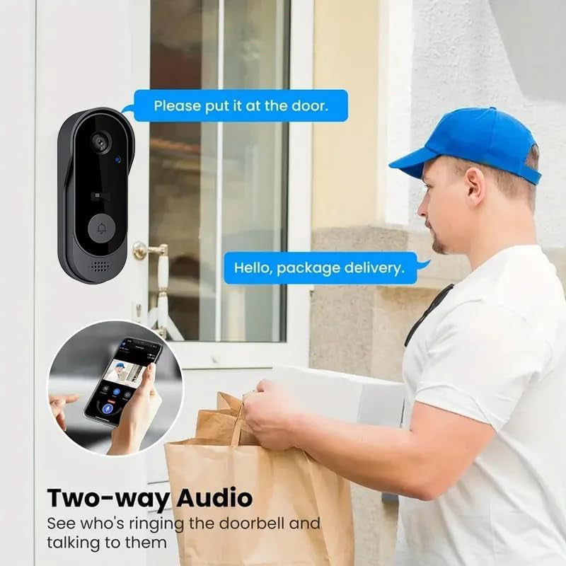 Wireless Video Doorbell Camera with Chime