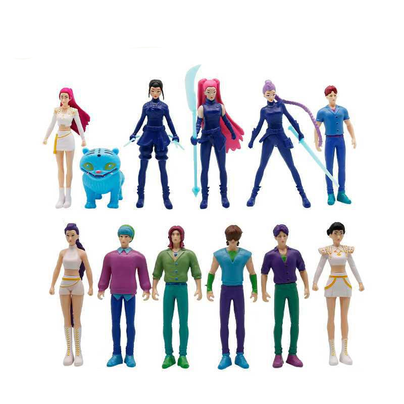 12-Piece Demon Hunter Theme Doll Set