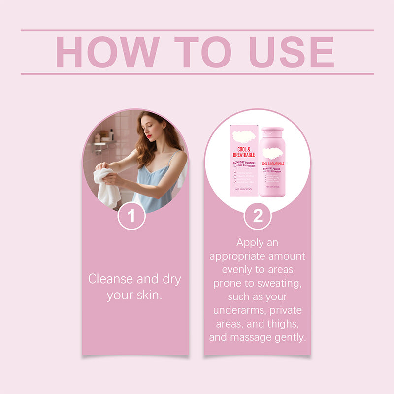 Dry Fresh Antiperspirant Body Powder