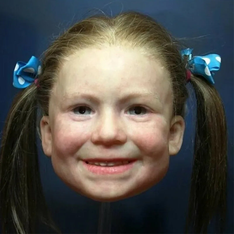 Halloween-simulerings latexmask