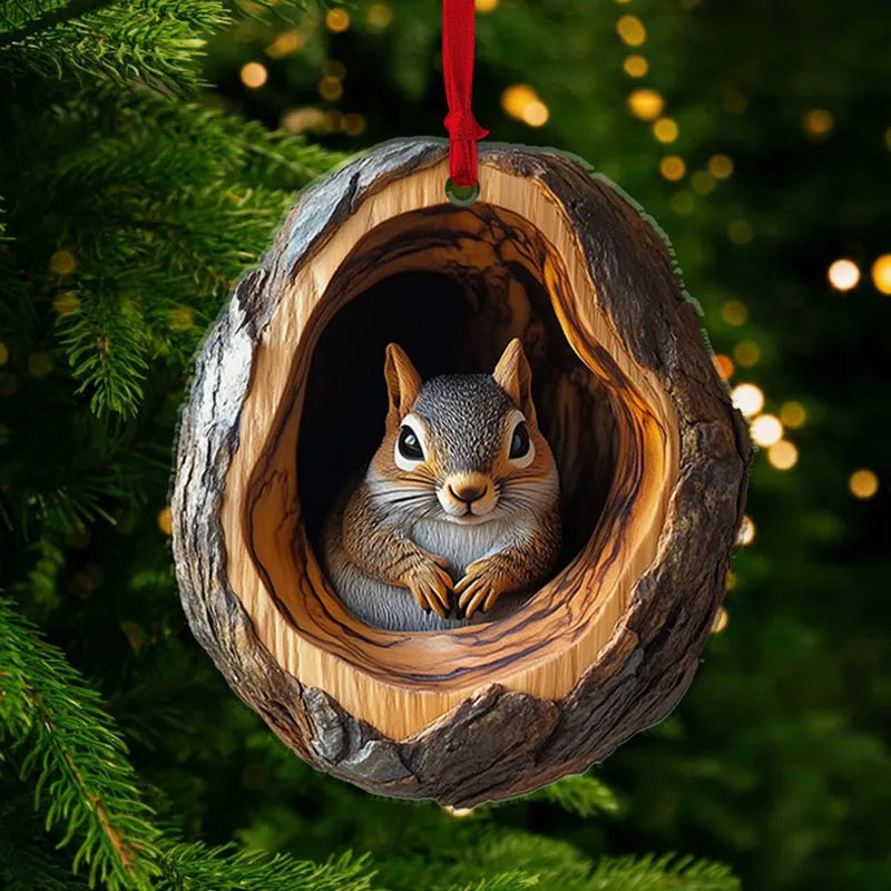 🌲Djurens juldekorationer✨