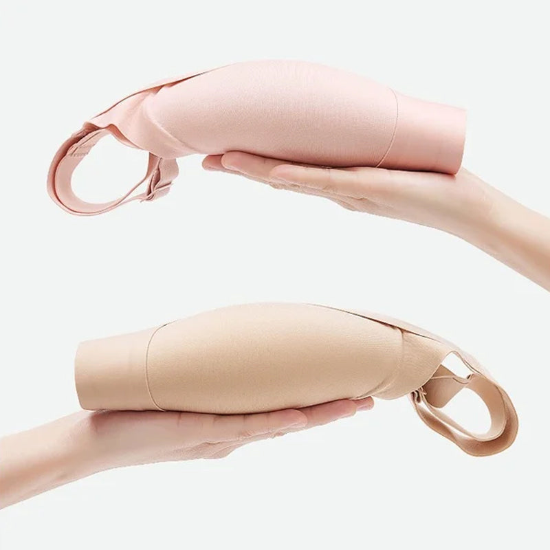 Sidotäckande och anti-slappande trådfri behå