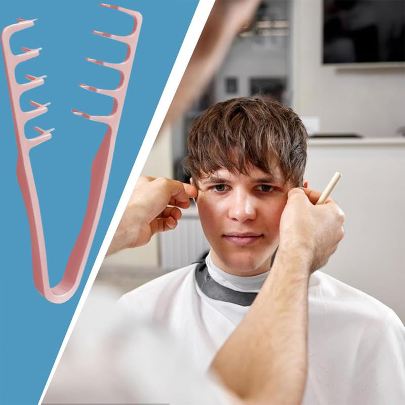 Volumizing Textured Styling Comb for Fluffy Hair