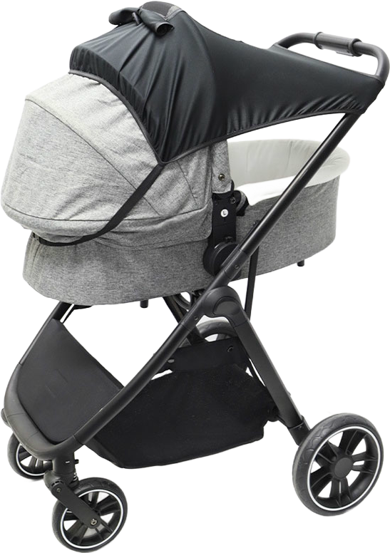 UV Protective Baby Stroller Sunshade with Top Opening