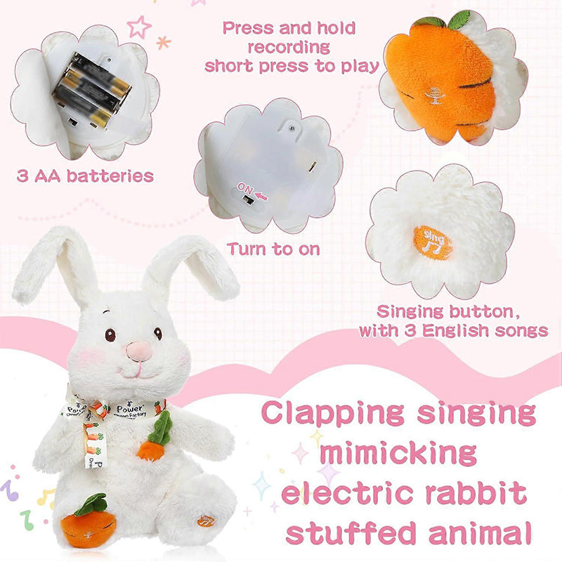 Cute Talking Bunny That Repeats What You Say