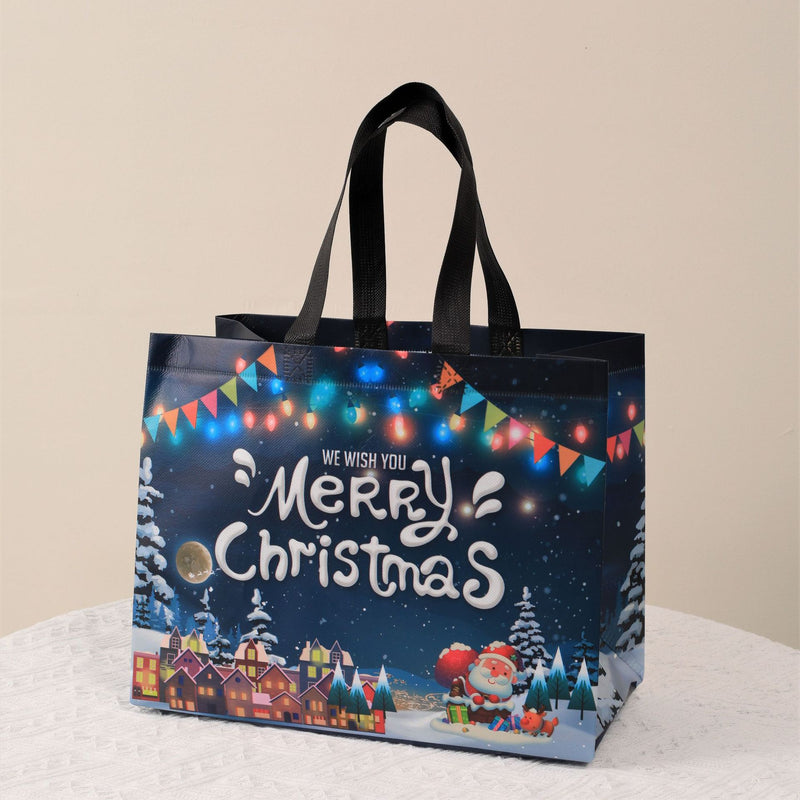 Christmas Non-Woven Gift Bag Set (16 Bags)