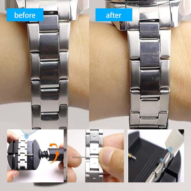 81-Piece Professional Watch Repair & Battery Replacement Tool Kit