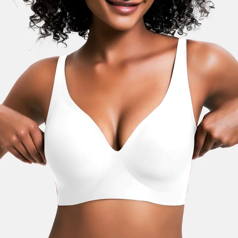 Seamless Wireless Full-Cup Bra