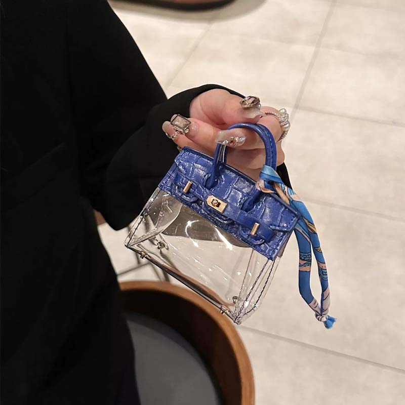 Trendy Mini Transparent Key Case