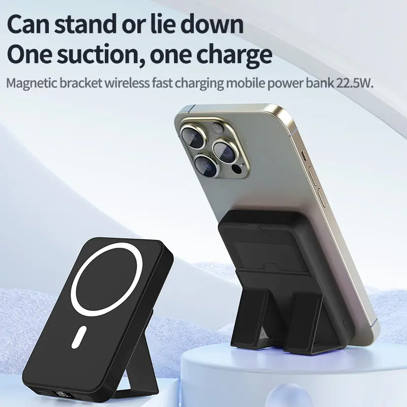 Wireless Portable Charger with LED Display