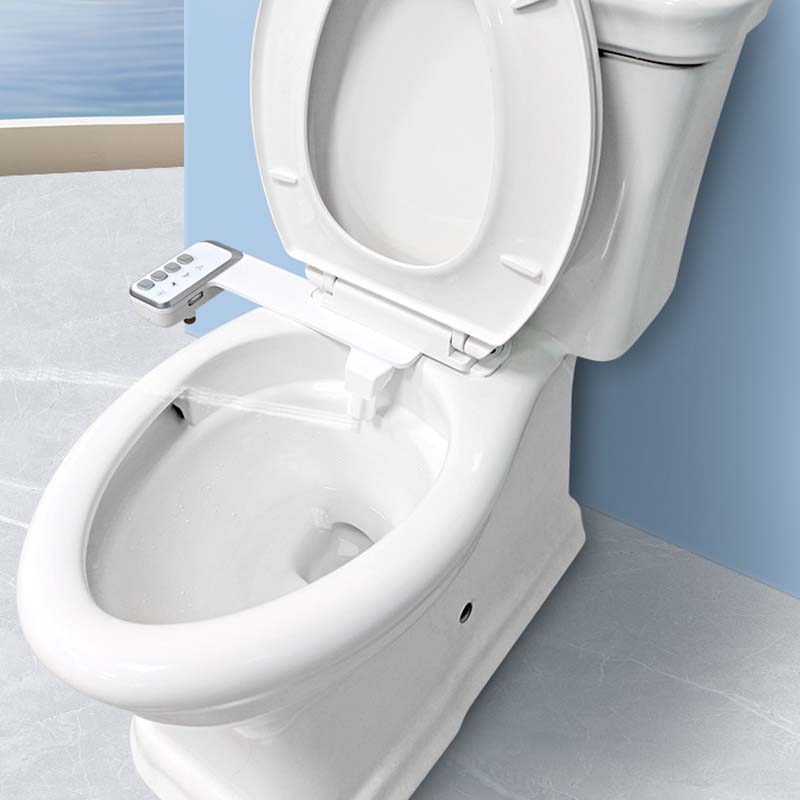 Compact Non-Electric Bidet Attachment with Foldable Nozzle