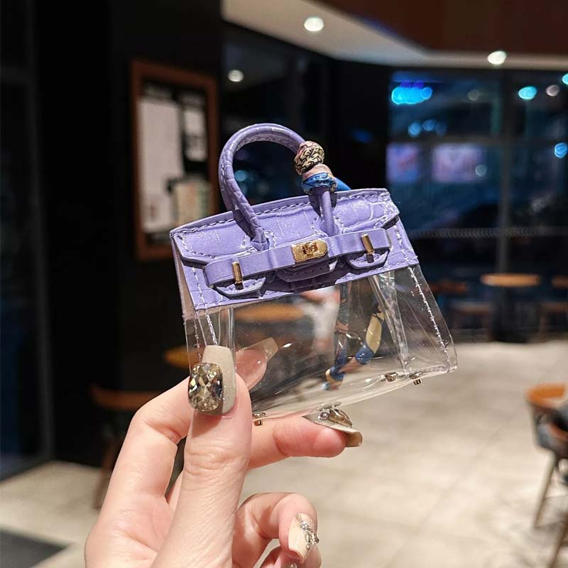 Trendy Mini Transparent Key Case