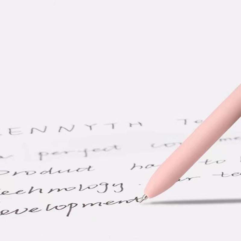 Minimalist Press Type Quick Drying Carbon Gel Pens