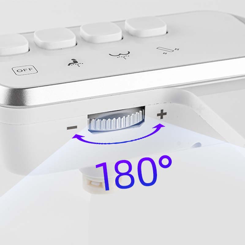 Compact Non-Electric Bidet Attachment with Foldable Nozzle