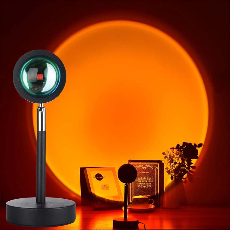 RGB solnedgångsprojektionslampa