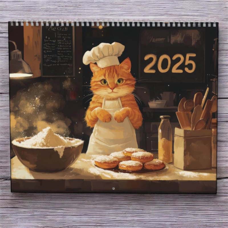 Kattkök kalender 2025